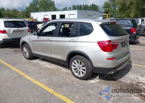 2016 BMW X3 xDrive28I из США, поврежденный, VIN 5UXWX9C57G0D81455